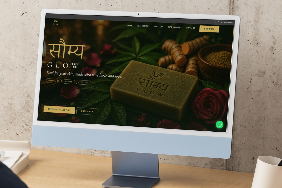 Soumya Glow case study thumbnail